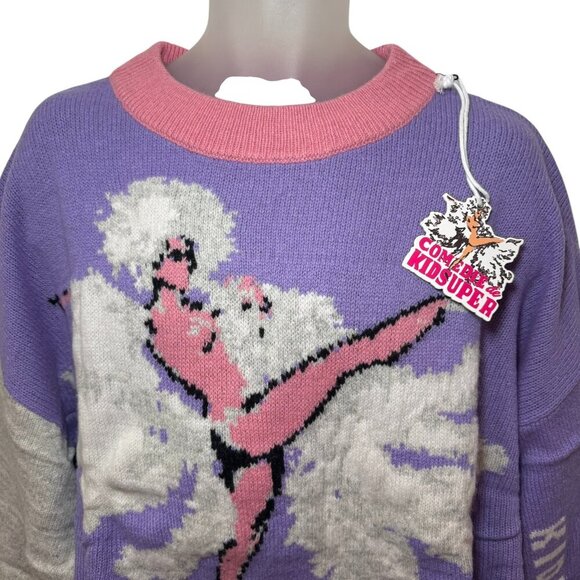 KidSuper Funny Business 2023 Sweater Mens size  XL Streetwear NWT - Picture 7 of 16